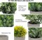 5 Pack Small Potted Artificial Plants with Eucalyptus & Greenery in Cement Pots – Faux Indoor Plants for Shelf, Desk, Bathroom, Office, Table & Modern Farmhouse Home Decor
